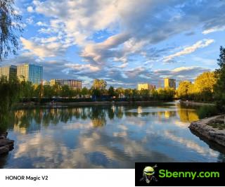 Honor Magic V2 camera samples