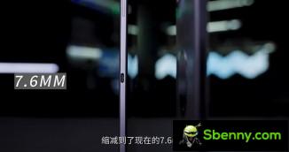 The new board has a lighter and thinner structure