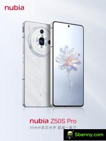 All three colors of the nubia Z50S Pro look great