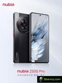 All three colors of the nubia Z50S Pro look great
