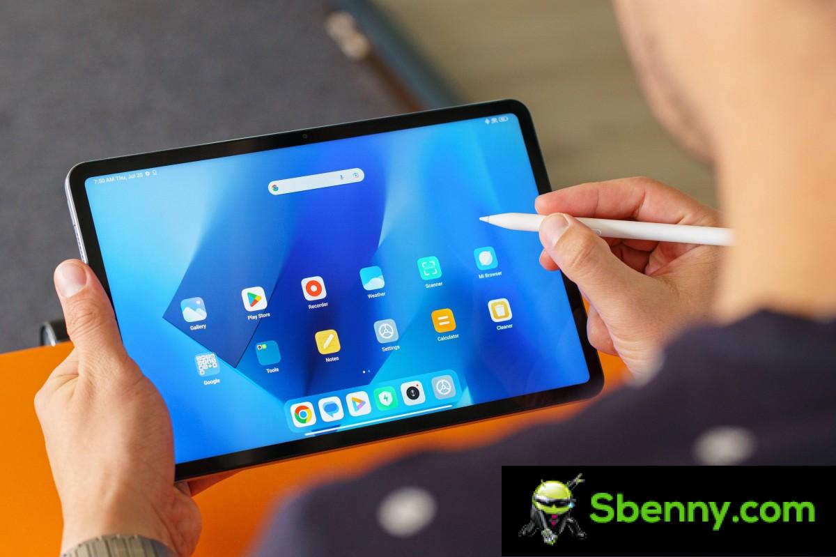Xiaomi Pad 6 in for review