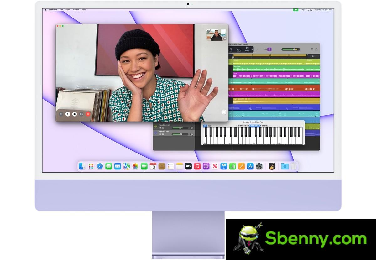 The current 24'' iMac with Apple M1 chipset