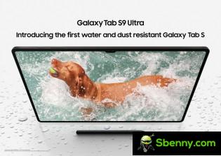 All three Galaxy Tab S9 models feature IP68 ratings and Dynamic AMOLED 2X displays