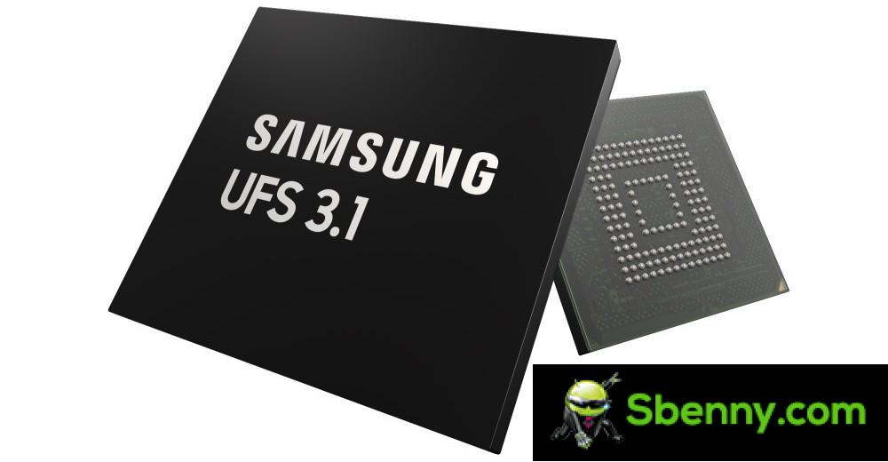 Samsung presents Automotive UFS 3.1: faster and with 33% lower power consumption.