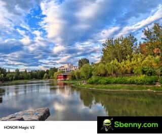 Honor Magic V2 camera samples