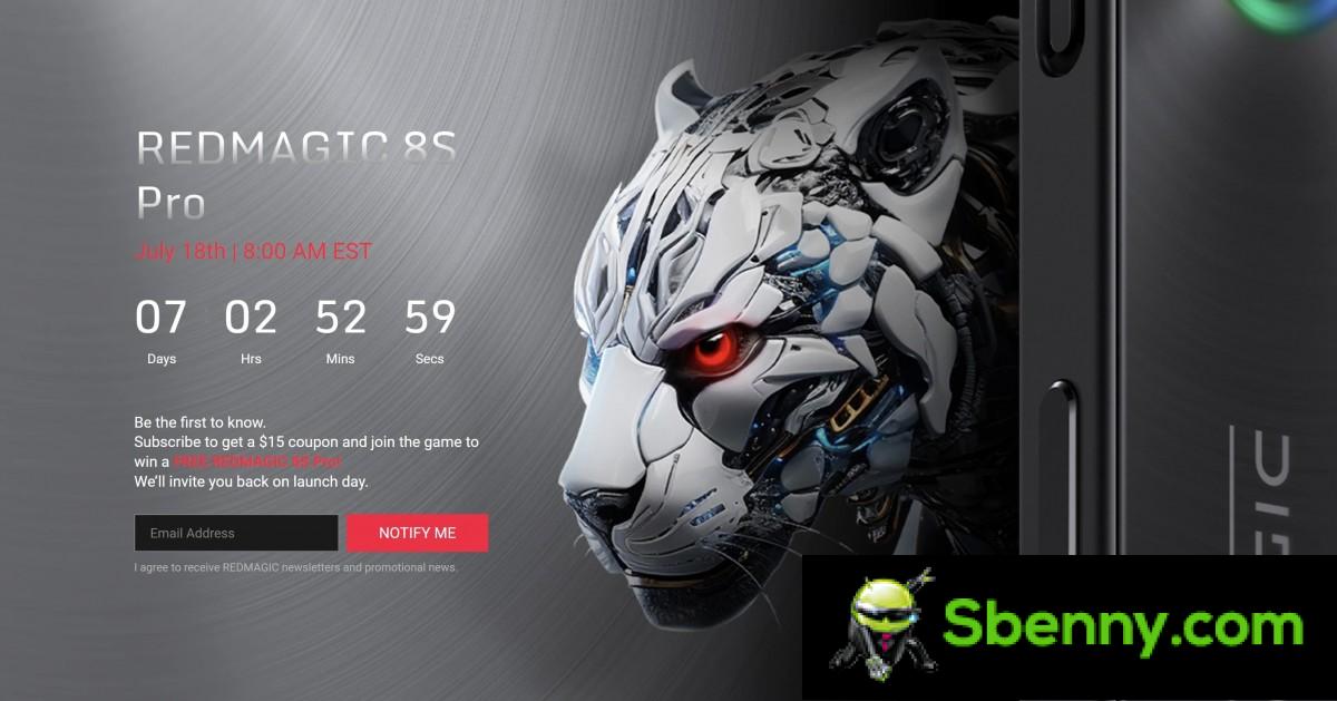 The nubia Red Magic 8S Pro global launch date has been revealed