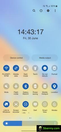 Access to Google Cast through the Smart View menu