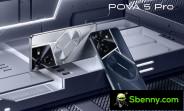 Tecno Pova 5 Pro brings a more powerful Dimensity 6080 chipset, LED lights on its back