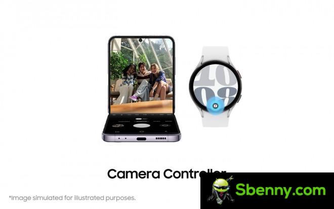 Camera controller on One UI 5 Watch