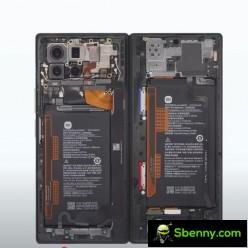 Xiaomi Mix Fold 3 cameras and batteries