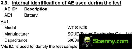 Samsung Galaxy A05 on FCC