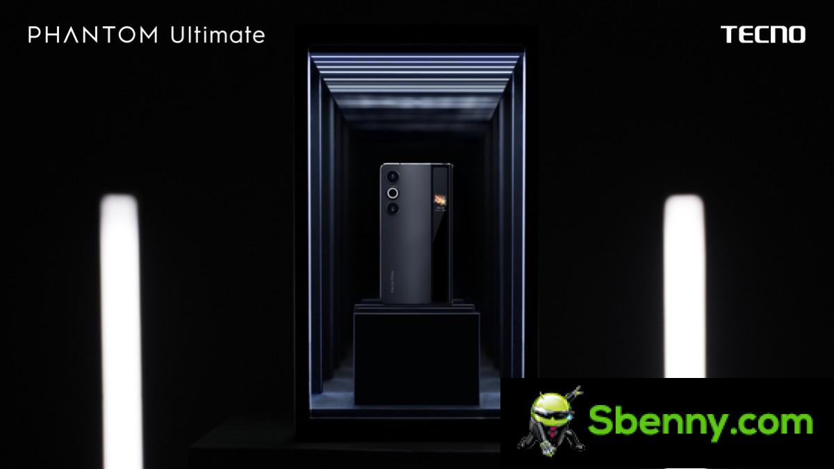 Tecno announces a rollable smartphone concept called Phantom Ultimate