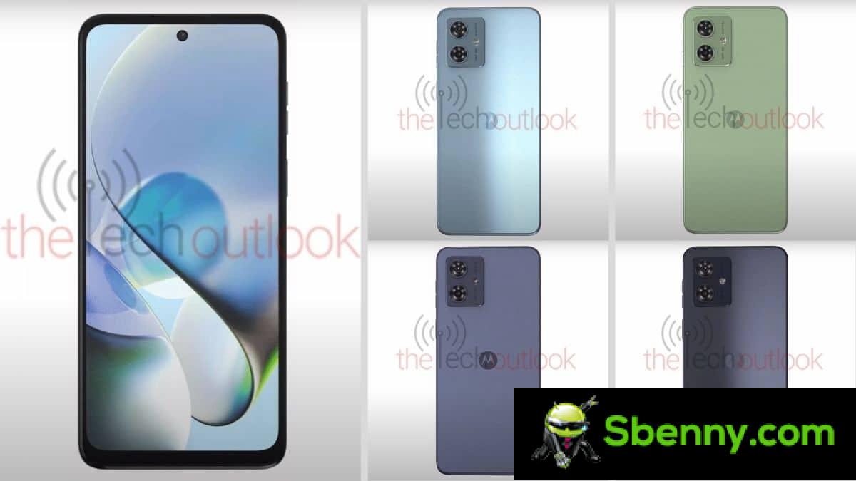 Motorola Moto G54 leaked specs and renders reveal minor changes