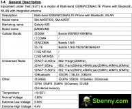Samsung Galaxy A05 on FCC