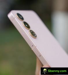 Rendering of the Galaxy S24 mockup