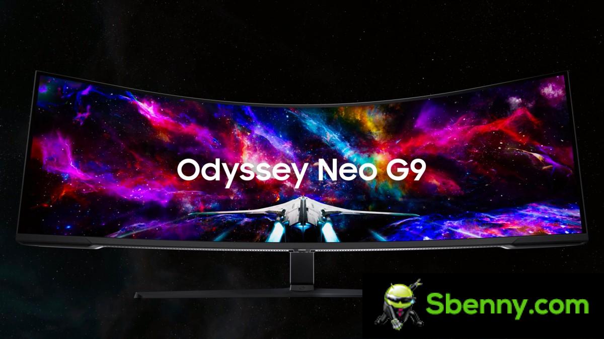 Samsung announces Odyssey Neo G9 with 57-inch Dual UHD 240Hz screen