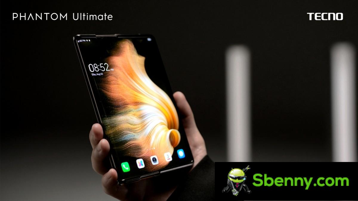 Tecno announces a rollable smartphone concept called Phantom Ultimate