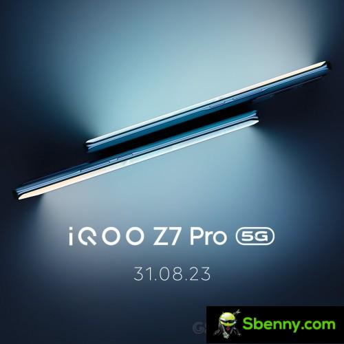 iQOO Z7 Pro launch date revealed