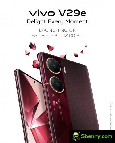 Vivo V29e launch poster