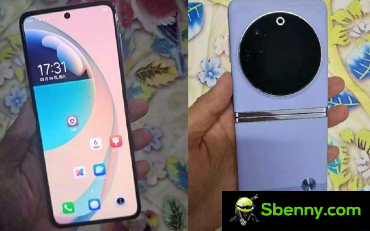 Presumed photo of the Tecno Phantom V Flip