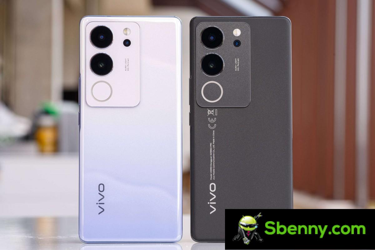 Vivo V29 in the Starry Purple version