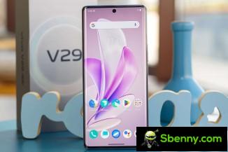 The vivo V29 in starry purple