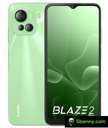 Lava Blaze 2 Pro in cool green