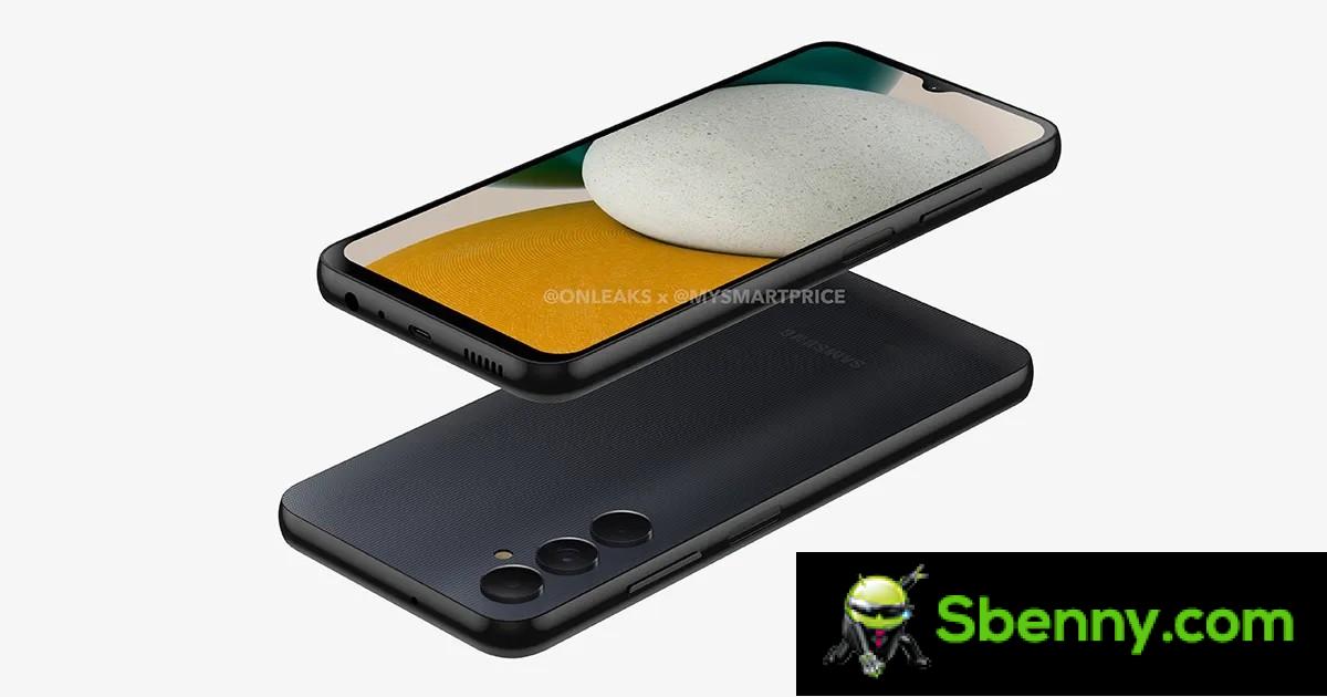 CAD-based rendering leaks of the Samsung Galaxy A05