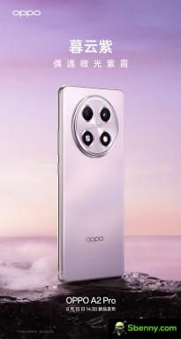 Oppo A2 Pro in its three official colors