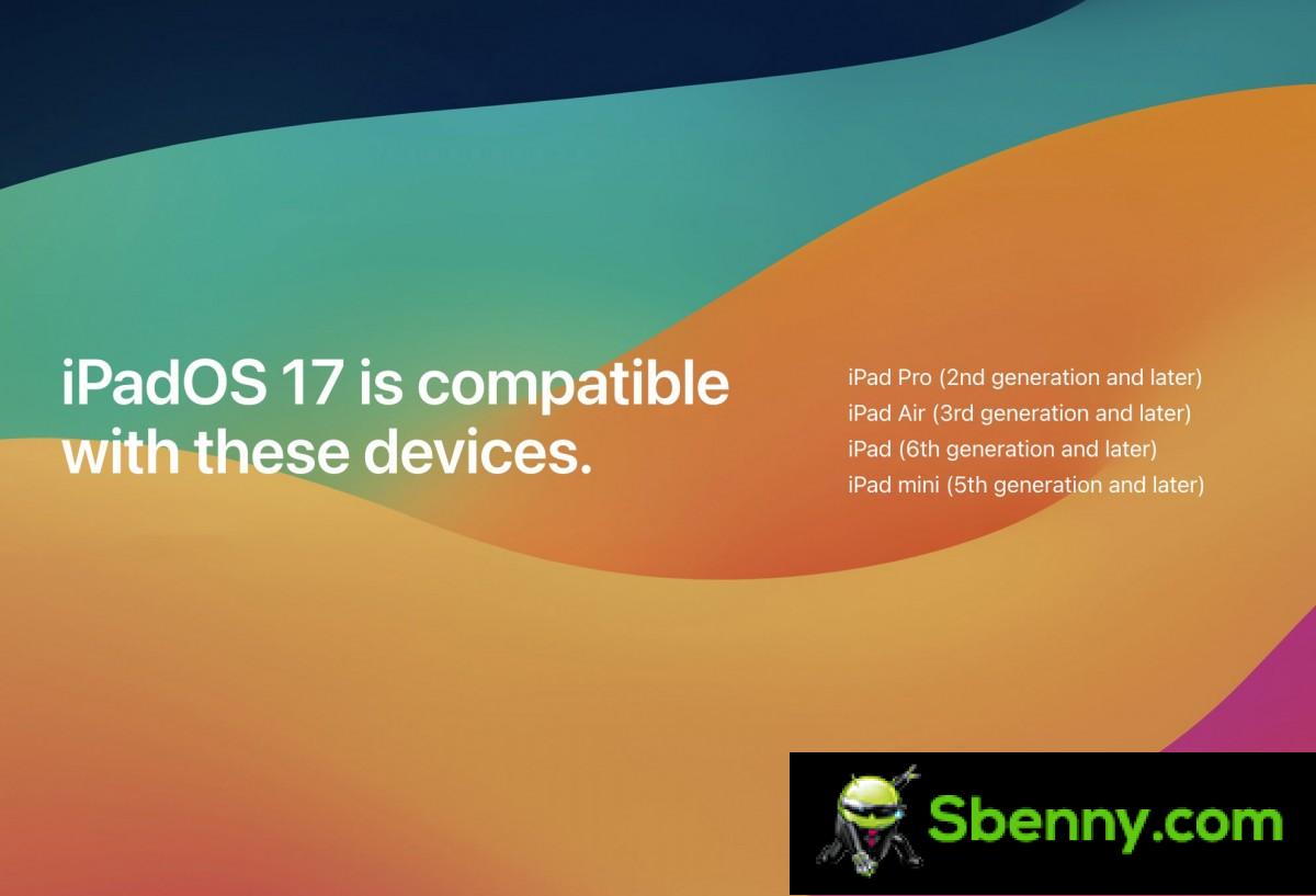 iOS 17 and iPadOS 17 are now available on compatible phones and tablets