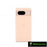 Pixel 8 in grey, peony pink and obsidian
