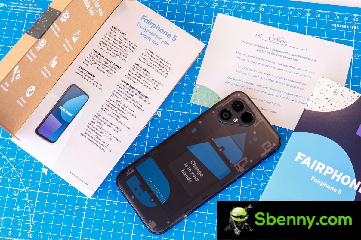 Fairphone 5 under review