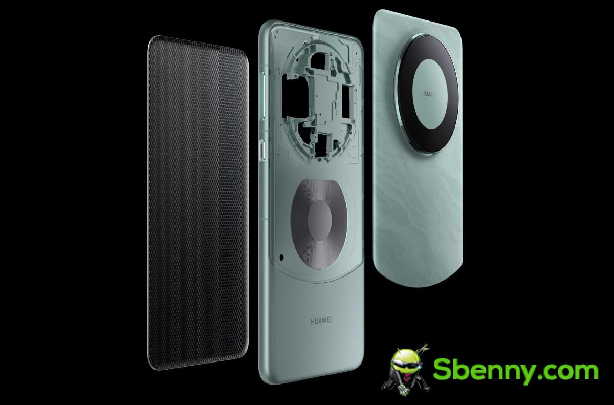 Kunlun Glass (2nd generation) on the front, polyamide fibers for the body