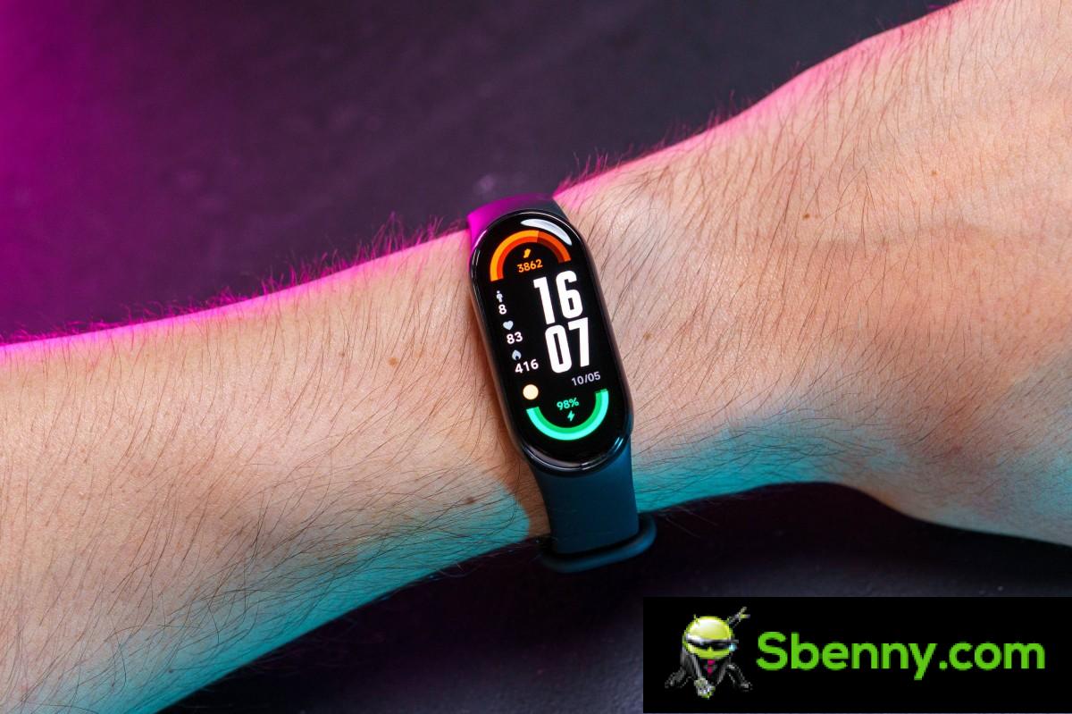 Xiaomi Smart Band 8 on test