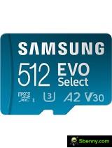 MicroSD Samsung Evo Select