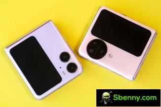 The Oppo Find N2 (left) and the Flip N3 (right)