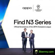 Oppo Find N3 in the hands of Kakà