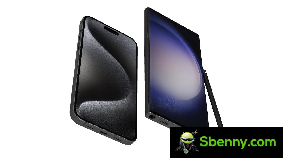 iPhone 15 Pro Max vs. Galaxy S23 Ultra