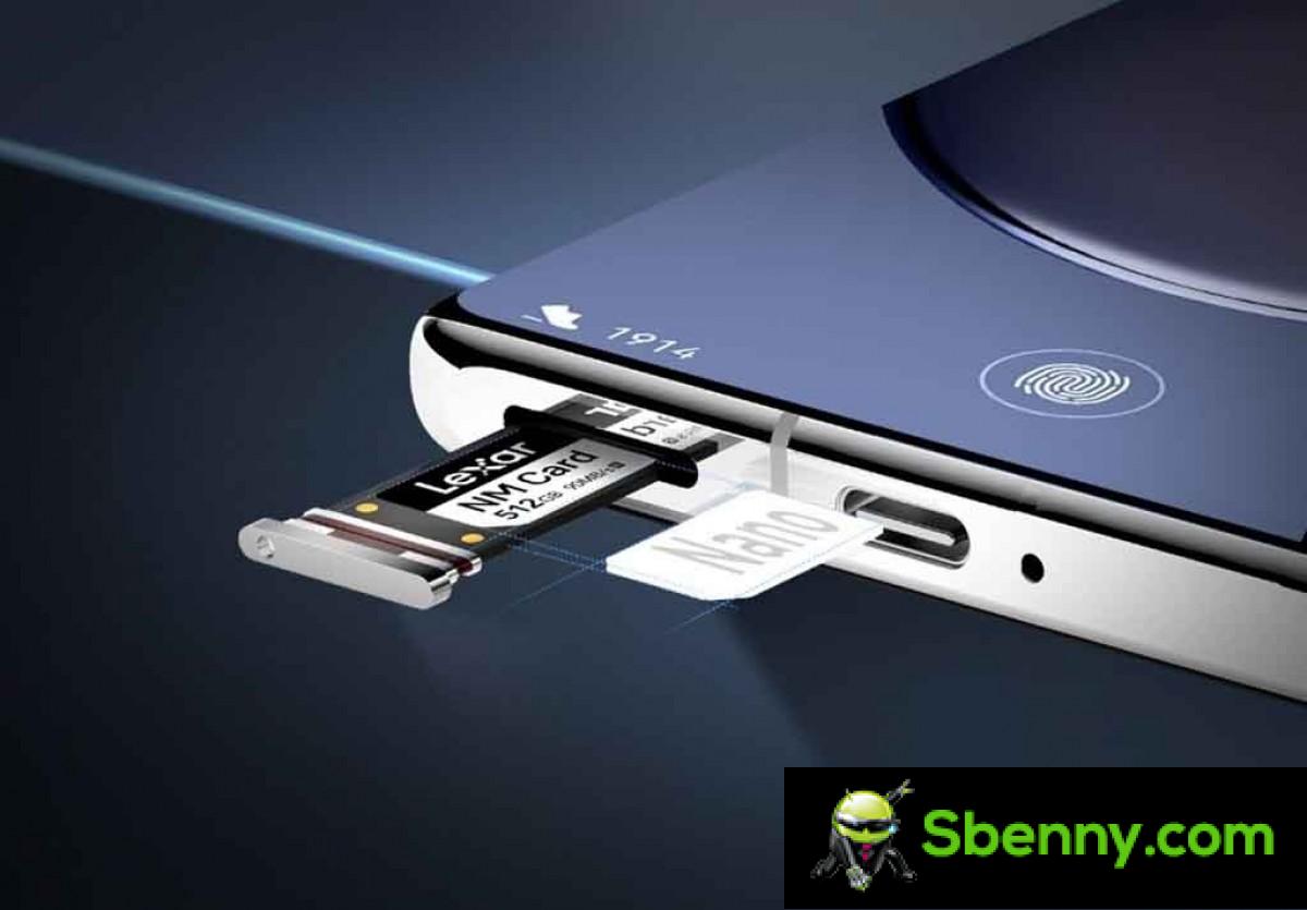 Lexar launches 512GB NM card for Huawei phones