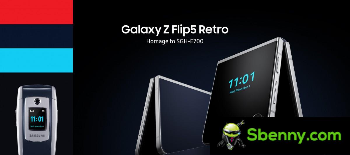 Samsung Galaxy Z Flip5 Retro announced
