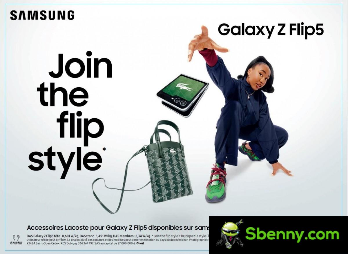 Samsung announces partnership with Lacoste for Galaxy Z Fold5 and Flip5 accessories