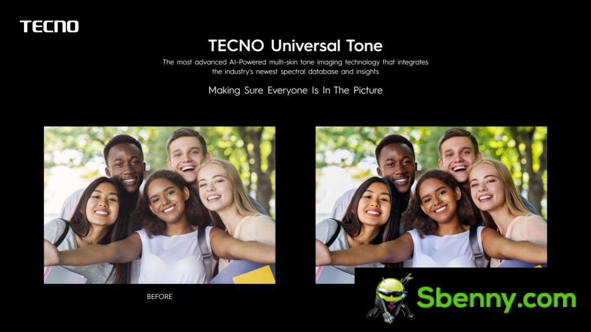 Tecno presents Universal Tone: imaging technology that improves skin tones in photos
