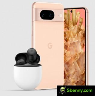 Pixel 8 bundled with Pixel Buds Pro and Pixel 8 Pro with Pixel Watch 2