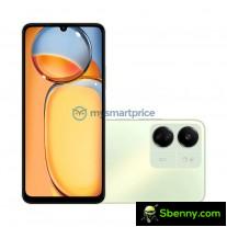 Leaked renderings of the Redmi 13C