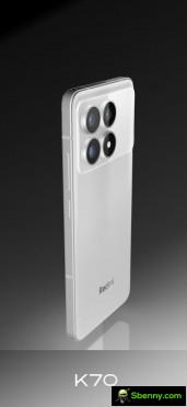 Xiaomi Redmi K70 (render leaked)