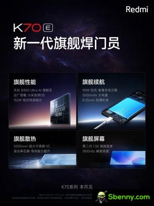 The Redmi K70 series will arrive on November 29