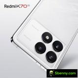 Redmi K70 Pro in white