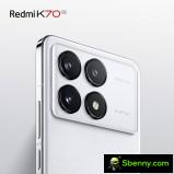 Redmi K70 Pro in white