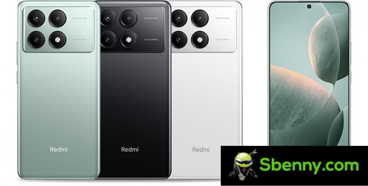 Redmi K70E color options