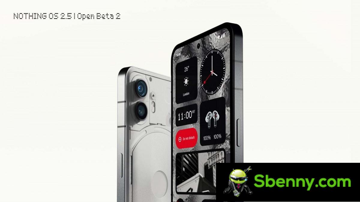 Nothing OS 2.5 with Android 14 will arrive later this year